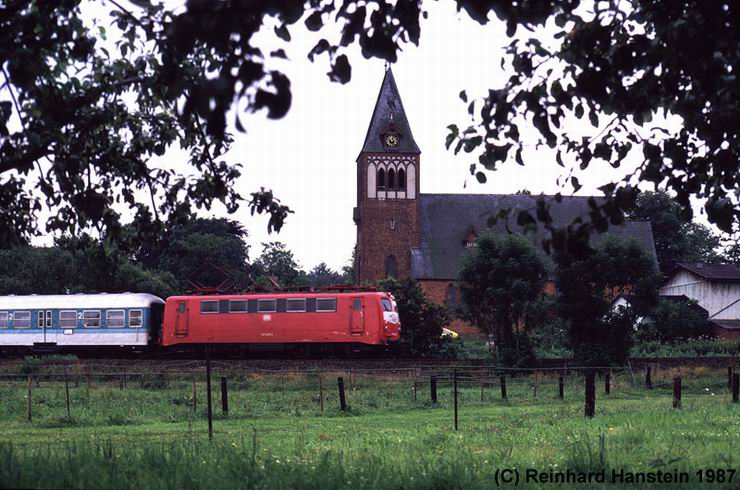 Mit der 141 durchs Alte Land in Hhe Neukloster