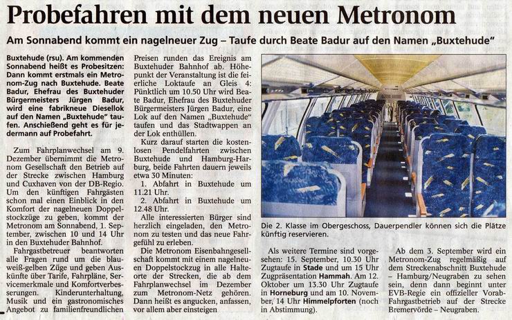 Buxtehuder Tageblatt - 28.08.2007