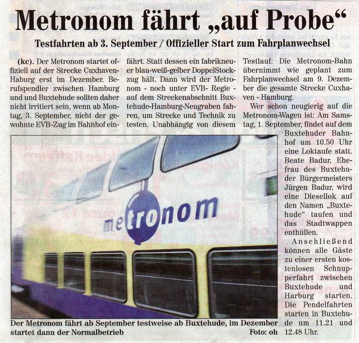 Wochenblatt - 28.08.2007