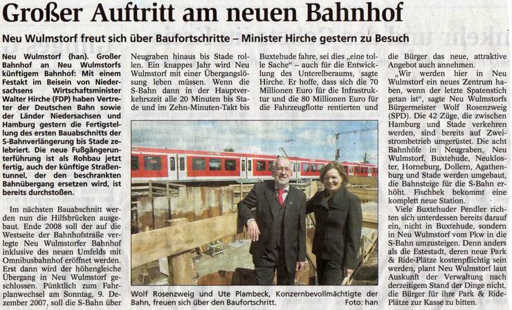 Buxtehuder Tageblatt 04.09.2007