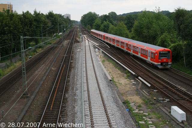 Zufahrt aus Richtung Neuwiedenthal