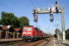 Signalausleger Buxtehude Gleis 2 nun mit den neuen Signalen