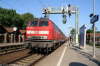 Signalausleger Buxtehude Gleis 2 nun mit den neuen Signalen