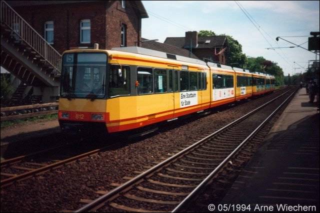 Karlsruher Stadtbahn in Horneburg